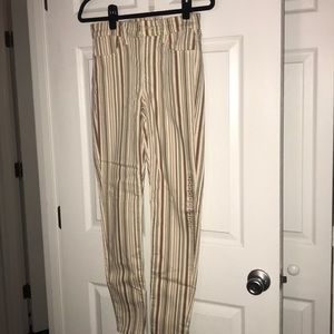 Striped jeans - super stretch